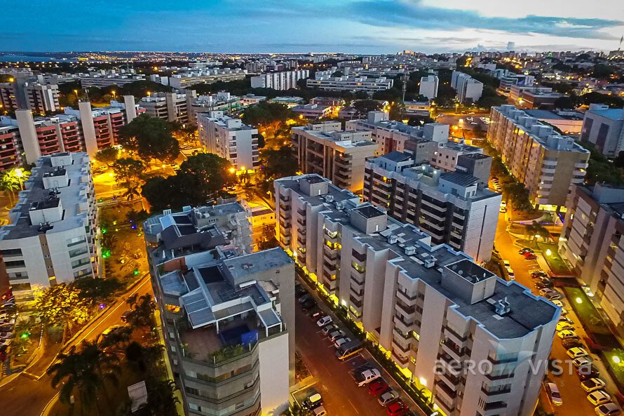 Foto com Drone em Brasília